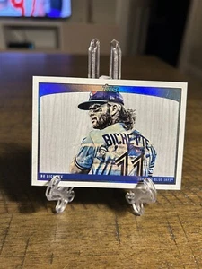 2022 Topps X Lauren Taylor BO BICHETTE Silver Rainbow Foil 03/99 - Picture 1 of 2