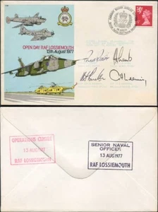 C49aB Open Day RAF lossiemouth firmado por los cuatro pilotos - Imagen 1 de 1