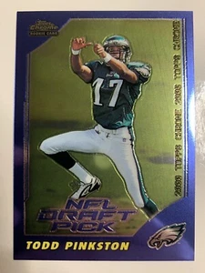 2000 Topps Chrome Eagles Todd Pinkston Rookie 916/1650 #265 - Picture 1 of 3