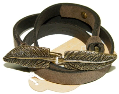 Wrangler Leder Damen Gürtel Länge wählbar Braun Leather Buckle Belt W0113UK85