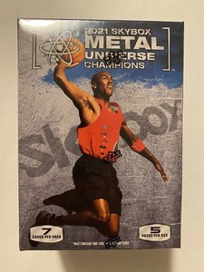 Upper Deck 2021 SkyBox Metal Universe Champions Blaster Box - 5 Packs Brand New