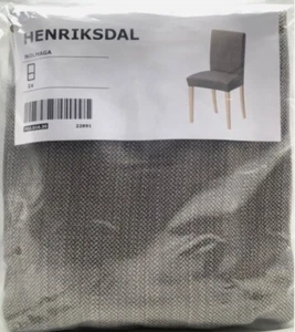 IKEA HENRIKSDAL 21" Stuhlhusse Schonbezug 703.016.36 Nolhaga grau-beige - Bild 1 von 2