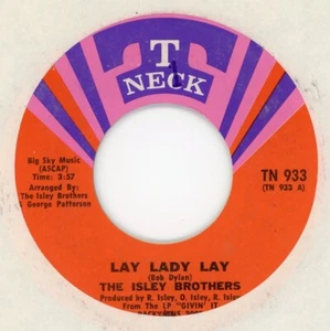THE ISLEY BROTHERS Lay Lady Lay / Vacuum Cleaner 1971 T NECK 45rpm Soul NOS - Bild 1 von 1
