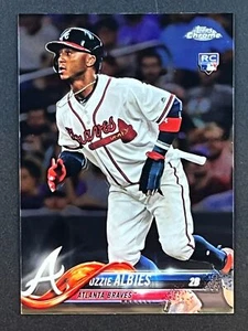 OZZIE ALBIES RC 2018 Topps Chrome #72 Atlanta Braves - Picture 1 of 2
