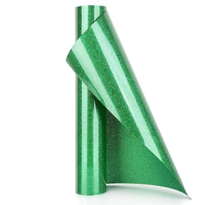 Green Heat Transfer Vinyl 10x10FT HTV Vinyl Roll Iron on Vinyl for Shirt HTVRONT - Picture 1 of 11