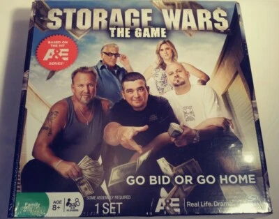 STORAGE WARS Board Game - Go Bid or Go Home - Factory Sealed - Family Fun - Image 1 of 2