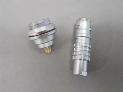 LEMO Connector Mated Pair: EEG.0K.305 Receptacle FGG.0K.305 Plug 5-Wire