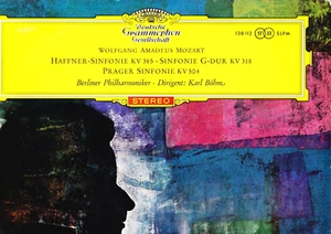 DGG RED TULIP ED1 - BOHM - MOZART - HAFFNER / PRAGER SYMPHONY & KV 318 - NM - Picture 1 of 3