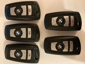LOT OF 5 BMW KEYLESS REMOTE ENTRY FOB OEM 315 MHZ DIFFERENT STYLES - Bild 1 von 4