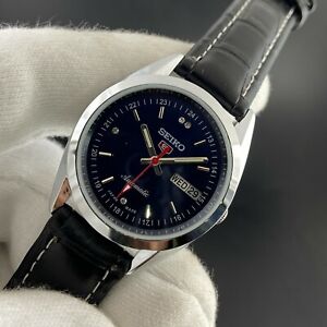 Vintage Seiko 5 Automatic 6309 Day-Date 17 Jewels  Men's Wrist Watch wf5