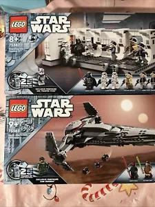 NEW - Lego Star Wars x2 - Darth Maul's Infiltrator (75383) & Tantive IV (75387) - Picture 1 of 5