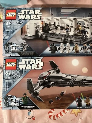 NUEVO - Lego Star Wars x2 - Darth Maul's Infiltrator (75383) & Tantive IV (75387) Foto 1 de 4