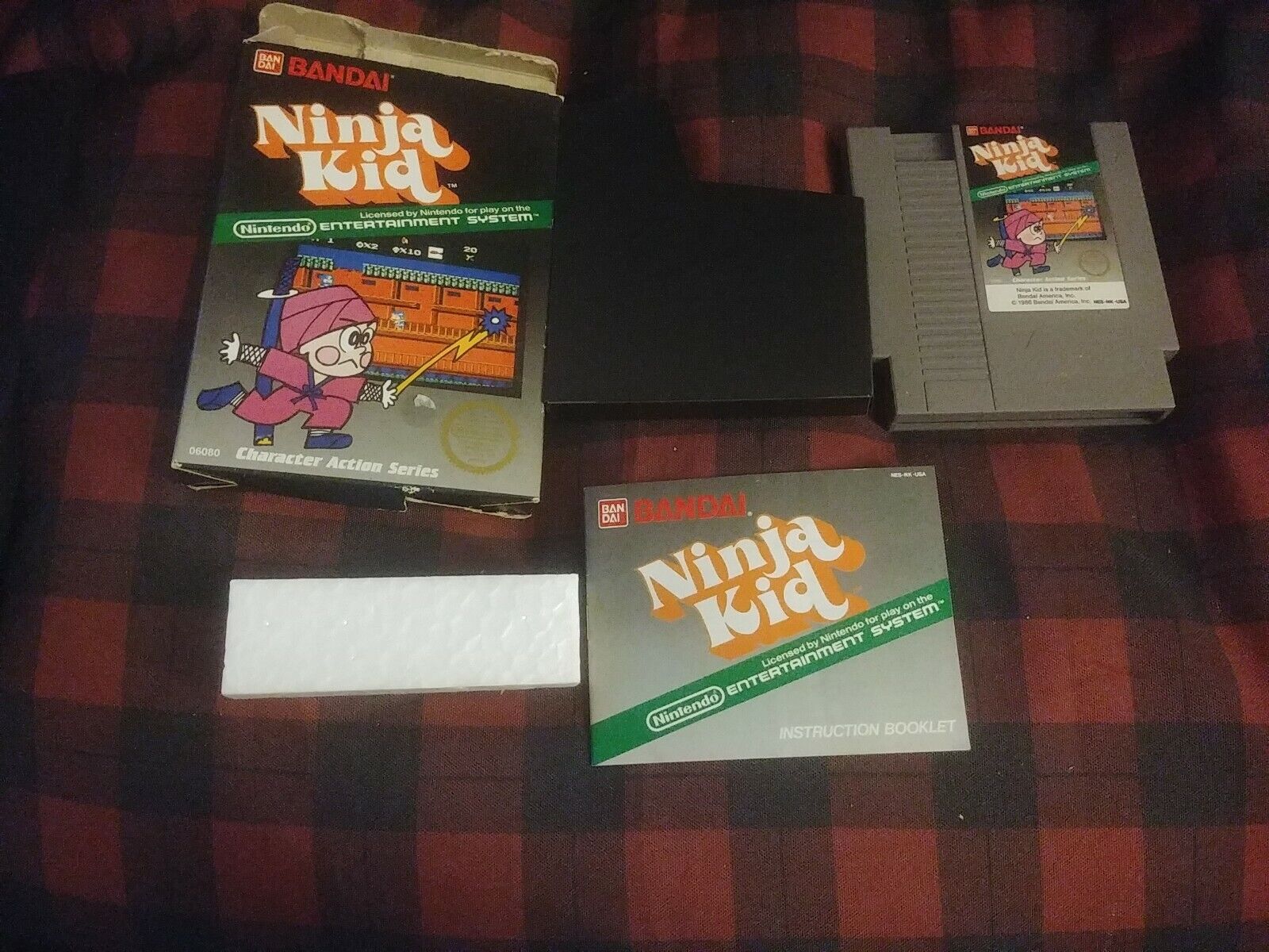 Ninja Kid (Nintendo Entertainment System, 1986) Complete in Box CIB NES