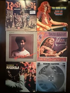 Doug Clark Alvin Lee Dave Mason Earl Kluth Masekela Eddie Harris 6 Pack Albums - Picture 1 of 7