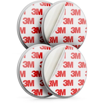 DELEYCON 2x Rauchmelder Magnethalter Magnethalterung Magnetbefestigung Brandmelder 50mm