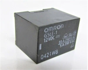NUEVO RELÉ DE POTENCIA OMRON G5LE-1 12VDC 10A 250VAC - Imagen 1 de 2