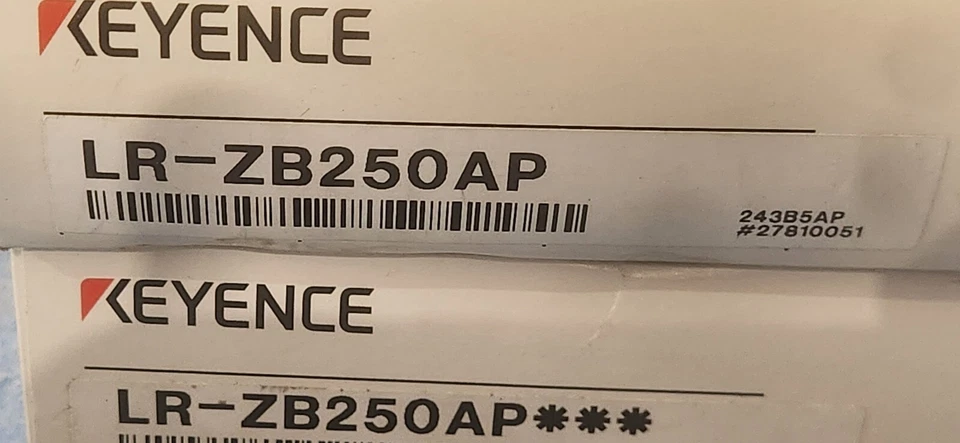 Keyence LR-ZB250AP LRZB250AP Laser Sensor FREE SHIPPING - Image 1 of 1