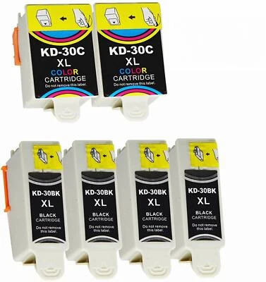 Compatible with Kodak 30 30XL ESP C315 C310 Ink Cartridges 6 Combo Pack - Image 1 of 4
