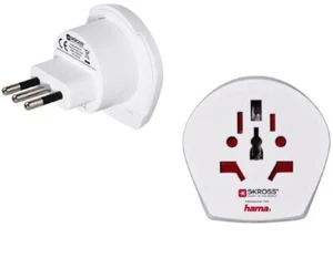 SKROSS Reise-Stecker Strom-Adapter  Welt Europa DE UK US > Italien ITA Südtirol - Bild 1 von 3