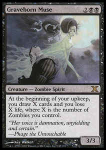 MTG GRAVEBORN MUSE EXC - MUSA SEPOLCROGENA - X - MAGIC - Picture 1 of 1
