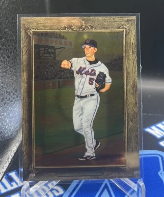 2007 Topps Turkey Red David Wright Chrome SP #d 0174/1999 Card #70 - Image 1 of 2