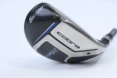 Cobra Max #6 Hybrid / 28 Degree / Regular Flex White Tie X4 58 Shaft - Image 1 of 4