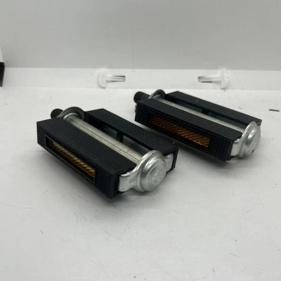 Vintage Union Pedals Block NOS 1/2" Muscle Bike Rubber  3 in Schwinn Germany - Image 1 of 4