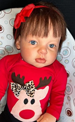 Large reborn Toddler baby Doll Arianna  you choose gender bundle 28" & 10 pounds - Image 1 of 4