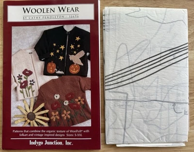 Woolen Wear Jackets & Pullovers Pattern IJ696 Cathy Pendleton Indygo Junction UC - Image 1 of 3