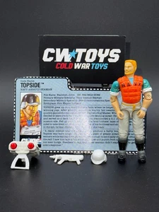 1990 GI Joe Topside fast komplett mit Karteikarte 62002 - Bild 1 von 2