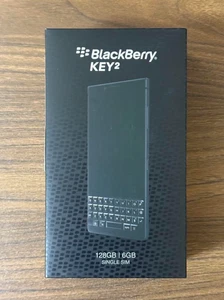 Blackberry Key2 BBF100-9 Black Ram 6GB Rom 128GB entsperrt SIM frei - Bild 1 von 9