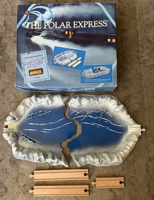 32503 BRIO Tren de Madera Polar Express Ice Danger Juego! Thomas! Foto 1 de 3