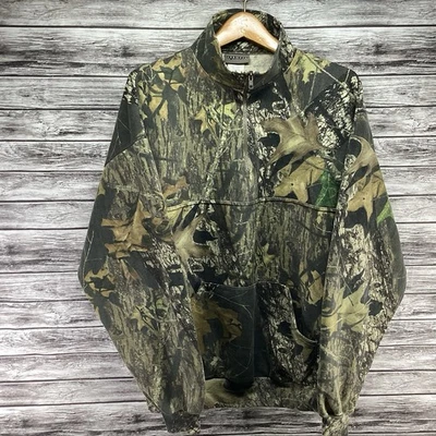 Sudadera de Colección Jerzees Exterior Para Hombres 2XL Camuflada Roble Mossy Roble Break Up 1/4 Cremallera Foto 1 de 4