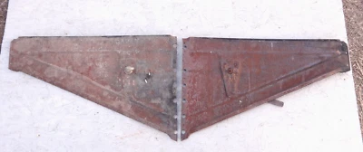 Modelo T Ford 1926 1927 2 puertas sedán cuarto ventana reguladores paneles par original Foto 1 de 4