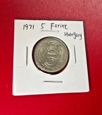 1971 5 FORINT HUNGARY COIN - NICE WORLD COIN !!! - Image 1 of 2