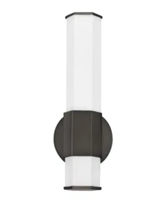 Hinkley Facet Small LED Sconces - 51150BX - Black Oxide Finish - NEW - Picture 1 of 5