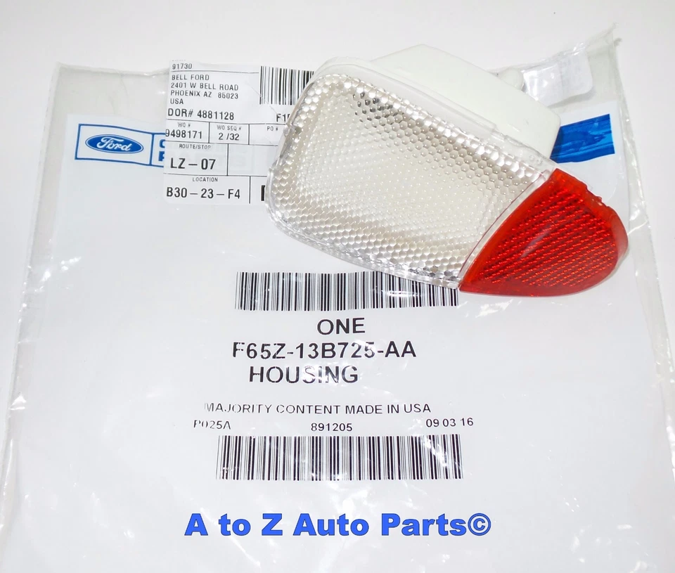 Ford F150,F250 Front Left DRIVER Door Inner Light Lamp Housing Reflector,OEM Foto 1 de 1