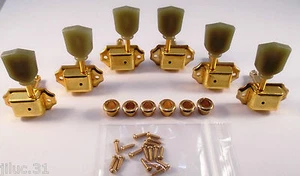 NEW 3x3 Vintage Gold Mechanics - Les Paul, SG Guitar. - Picture 1 of 6