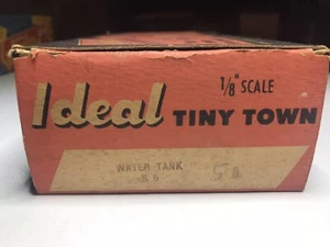 Ideal 1/8th Scale Water Tank Kit 1939 Copyright Old New Kit - Picture 1 of 6