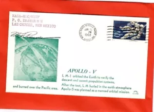 Tracking of space mission Apollo 5 (AS-204) Launched - 01/22/1968 - Picture 1 of 1