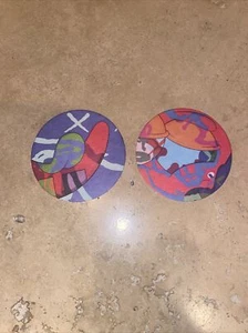 KAWS LOT of 2 Coasters 3x3 Micro Print Extremely Limited HIGH MUSEUM EXCLUSIVE - Picture 1 of 2