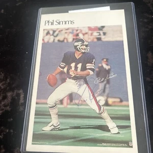 Phil Simms Signed Autograph 8.5x5.5 Picture - Picture 1 of 3