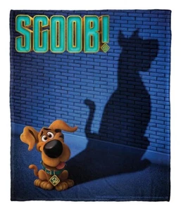 New LICENSED Scooby Doo Movie Fleece Throw Blanket Cartoon Boys Girls Kids Gift
