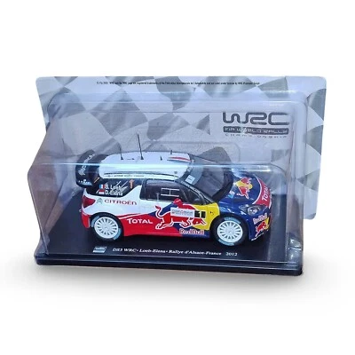 Citroën DS3 WRC Rallye Alsace 2012 Loeb 1/24 Modellino Auto Rally Die-Cast Nuovo - Immagine 1 di 4