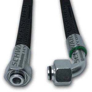 Manguera hidráulica 2SC DN06 - 8S DKOS/DKOS90° M16x1,5 longitud hasta 9000 mm - Imagen 1 de 4