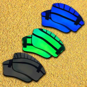 3 Pairs Lens Replacement for-Oakley Half Jacket XLJ-Green&Black&Violet Blue - Picture 1 of 8