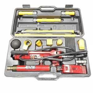 Snap On Hydraulic Autobody Fender Car Repair Porta Power YA-301 8000 p.s.i. KIT - Picture 1 of 15