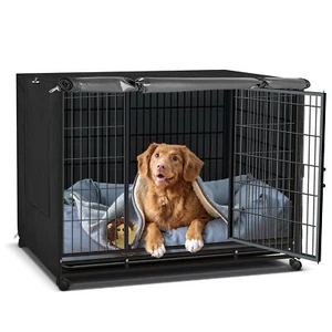 Waterproof Dog Crate Cover Outdoor Indoor Universal Fit Wire Crate Cover - Picture 1 of 9