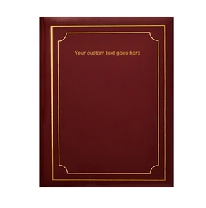 Personalised Custom Text Self Adhesive Photo Album 20 sheets 40 Sides Ideal Gift - Picture 1 of 21