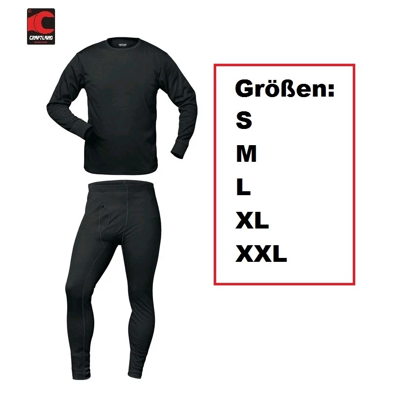Wärmeisolierende , feuchtigkeitstransportierende CRAFTLAND Thermo Unterwäsche - Bild 1 von 1